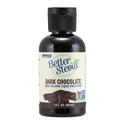 Now Foods, Better Stevia Liquid, Dark Chocolate, Zero-Calorie Li