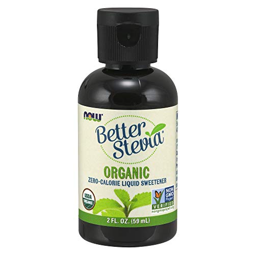 Now Foods, Certified Organic Betterstevia Liquid, Zero-Calorie L