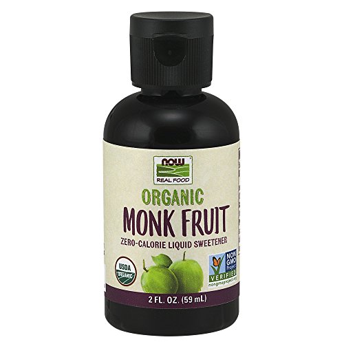 Now Foods, Certified Organic Monk Fruit Liquid, Zero-Calorie Liq