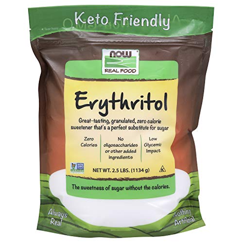 Now Foods, Erythritol, Great-Tasting Substitute For Sugar, Zero