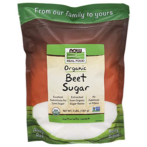 Now Foods, Certified Organic Beet Sugar, Extracted From Organic