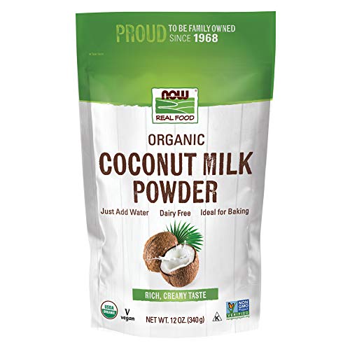 Now Foods Organic Coconut Milk Powder, Dairy Free, Just Add Wate