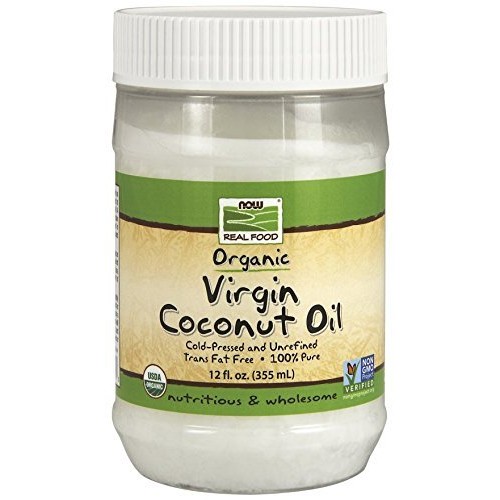 Now Foods Organic Virgin Coconut Oil, 12 Oz