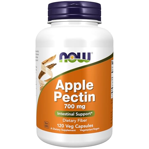 NOW Foods Supplements, Apple Pectin 700 mg, Dietary Fiber, Intes...