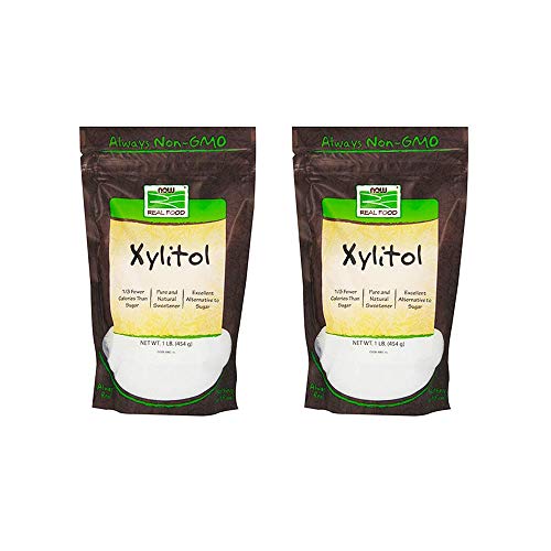 Now Foods Xylitol, 1 Pound 2 Pack