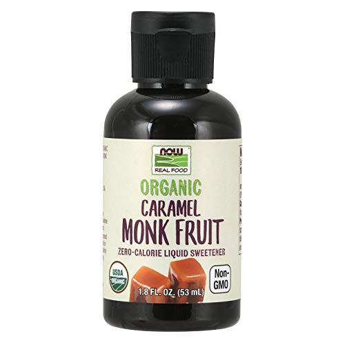 Now Natural Foods, Organic Liquid Monk Fruit, Zero-Calorie Sweet