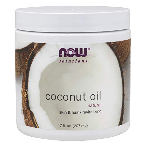 Now Solutions, Coconut Oil, Naturally Revitializing For Skin And