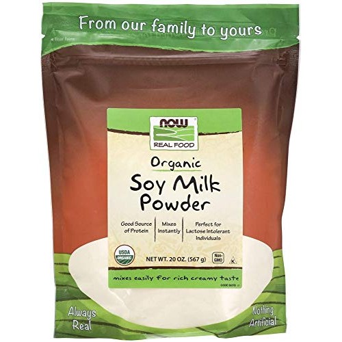 Now Foods Organic Soy Milk Powder, 20 Oz