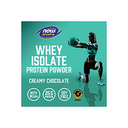 Now Sports Nutrition, Whey Protein Isolate, 25 G With Bcaas, Unf