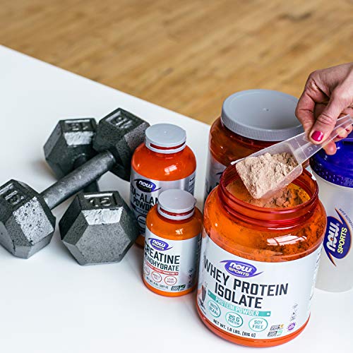 Now Sports Nutrition, Whey Protein Isolate, 25 G With Bcaas, Unf