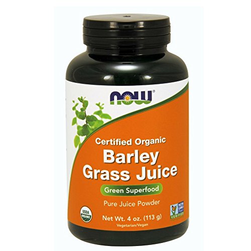 Now Supplements, Organic Barley Grass Juice, Powder With Natural