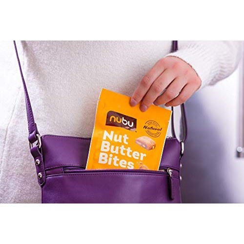 Nubu Nut Butter Bites With Peanuts Poppable Sweet &Amp; Crunchy Snac