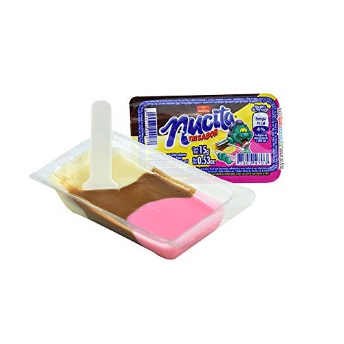 Nucita Trisabor Jar | Delicious On-The-Go Treat | Chocolate, Van