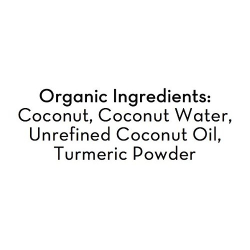 Nuco Certified Organic Paleo Gluten Free Vegan Turmeric Coconut