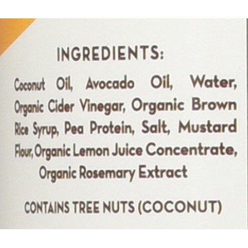 Nuco Coconut And Avocado Oil Mayo, Paleo, Vegan, Gluten And Egg