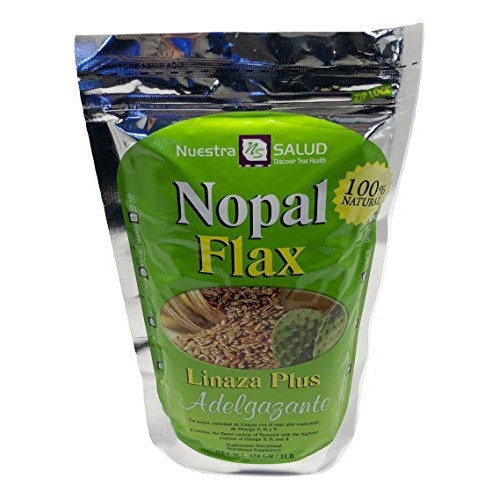 Nopal Flax Adelgazante Linaza Plus Value Pack Case 6 Units