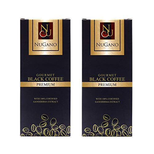 2 Boxes NuGano Ganoderma Lucidum Extract Black Coffee with Zero ...