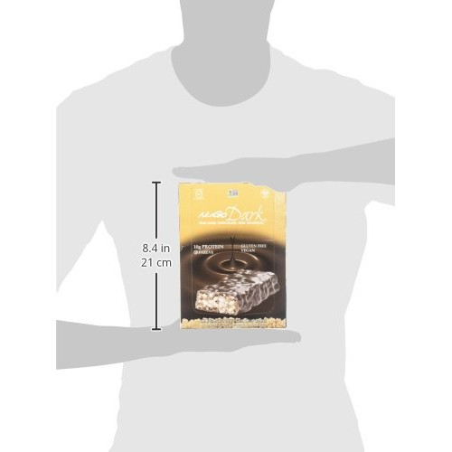 Nugo Dark Chocolate Peanut Butter Cup, 12G Vegan Protein, 200 Ca