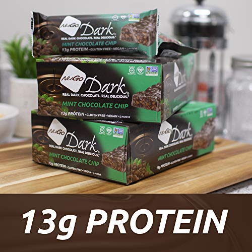 Nugo Dark Mint Chocolate Chip, 13G Vegan Protein, 200 Calorie, G Nugo Dark Mint Chocolate Chip, 13G Vegan Protein, 200 Calorie, G