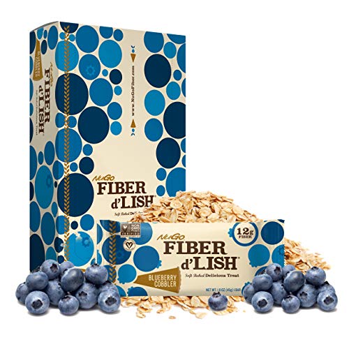 Nugo Fiber Dlish Blueberry Cobbler, 12G High Fiber, Vegan, 150