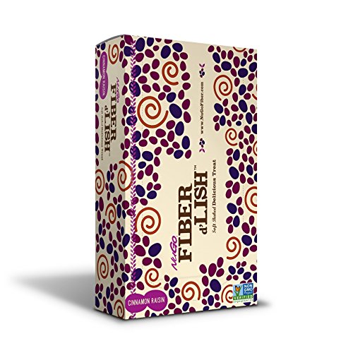 Nugo Fiber Dlish Cinnamon Raisin, 12G High Fiber, Vegan, 130 Ca