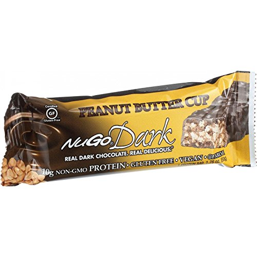 Nugo Dark Mocha Chocolate, 1.76-Ounce Pack Of 12