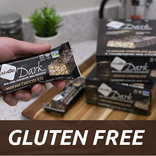 Nugo Dark Mocha Chocolate, 1.76-Ounce Pack Of 12