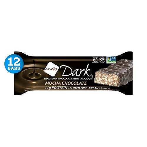 Nugo Dark Mocha Chocolate, 1.76-Ounce Pack Of 12
