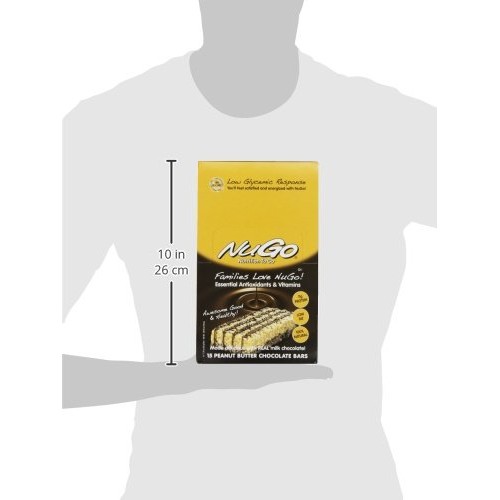 Nugo Protein Bar, Peanut Butter Chocolate, 11G Protein, 170 Calo
