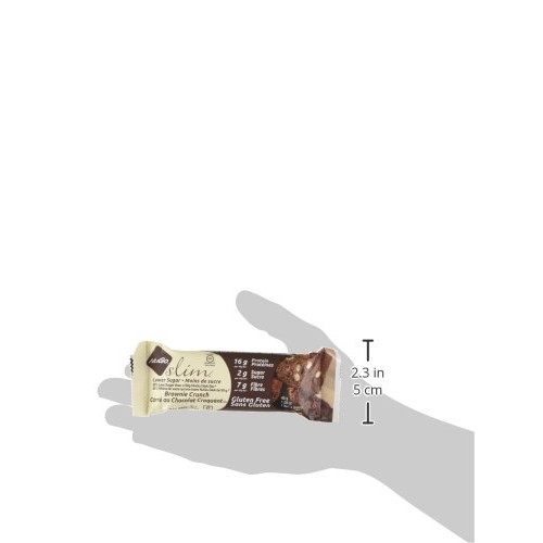 Nugo Slim Dark Chocolate Brownie Crunch, 16G Protein, 3G Sugar,
