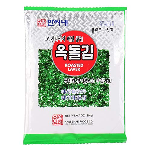 Nugu 돌김, Premium Korean Roasted Seaweed And Light Salted, Gim