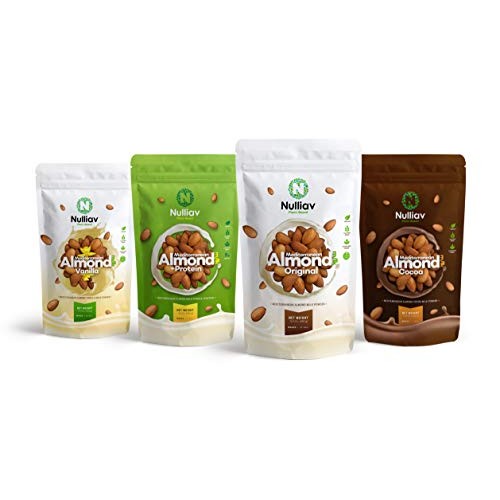 Nulliav | Mediterranean Almond Milk Powder Original | 15.5 Oz 4