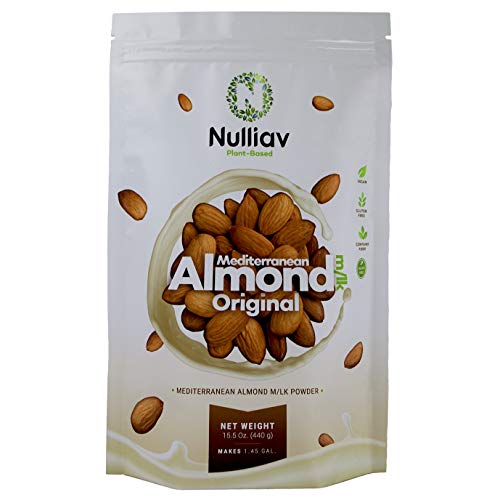 Nulliav | Mediterranean Almond Milk Powder Original | 15.5 Oz 4