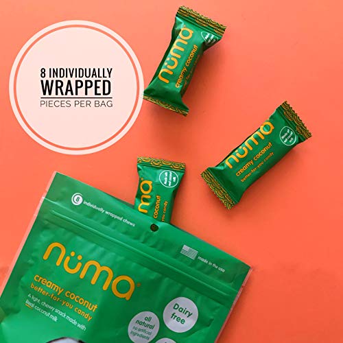 Healthy Creamy Coconut Soft Candy – Dairy Free, Low Sugar, Low C