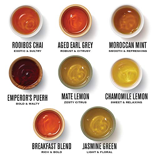 Numi Organic Tea By Mood Gift Set, 40 Count Tea Bag Assortment -