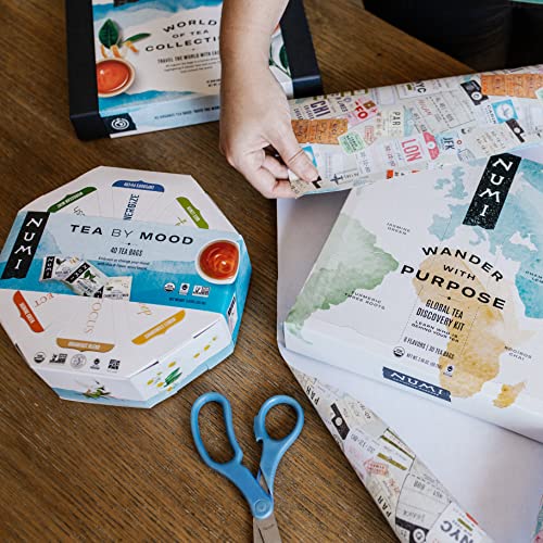 Numi Organic Tea By Mood Gift Set, 40 Count Tea Bag Assortment -