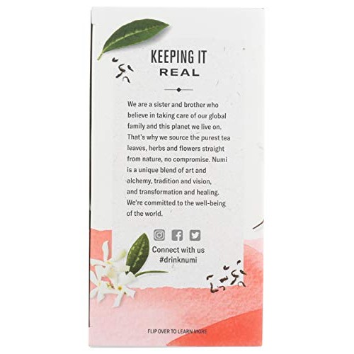 Numi Organic Tea Jasmine Green, 18 Ct
