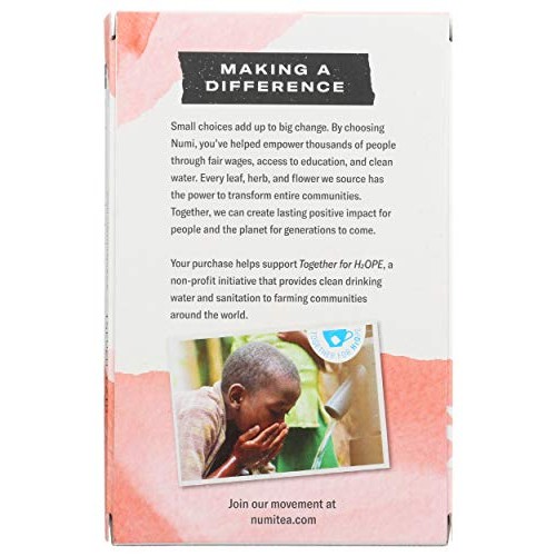 Numi Organic Tea Jasmine Green, 18 Ct