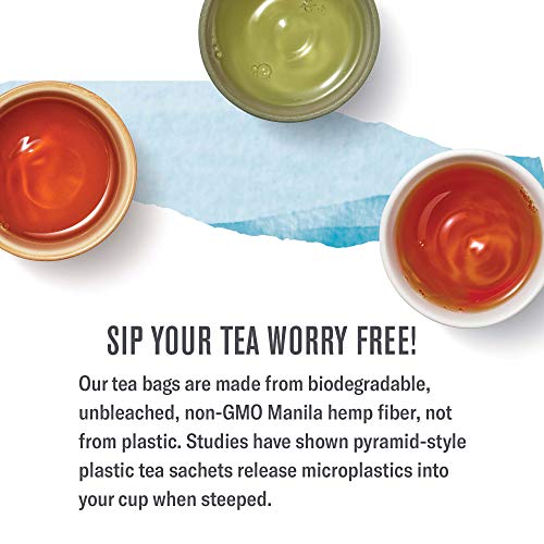 Numi Organic Tea Rooibos Chai, 18 Count Box Of Tea Bags, Herbal