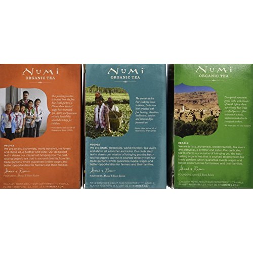 Numi Organic Tea Variety Pack Of 3