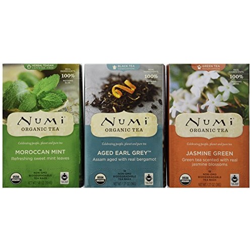 Numi Organic Tea Variety Pack Of 3
