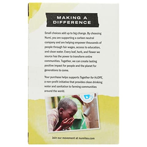 NUMI Organic Yuzu Green Tea, 16 CT