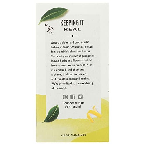 NUMI Organic Yuzu Green Tea, 16 CT