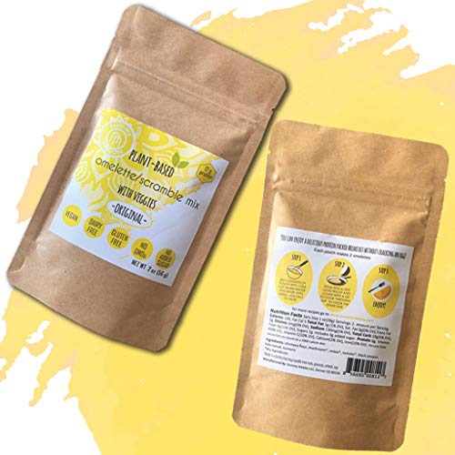 Plant Based Omelet/Scramble Mix With Veggies 6 X 2 Oz Packs|Or