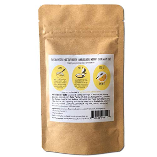 Plant Based Omelet/Scramble Mix With Veggies 6 X 2 Oz Packs|Or