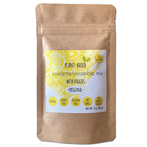 Plant Based Omelet/Scramble Mix With Veggies 6 X 2 Oz Packs|Or