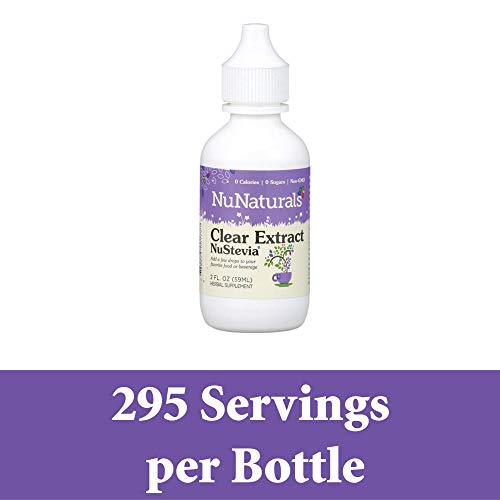 Nunaturals Nustevia Clear Extract Stevia Natural Liquid Sweetene