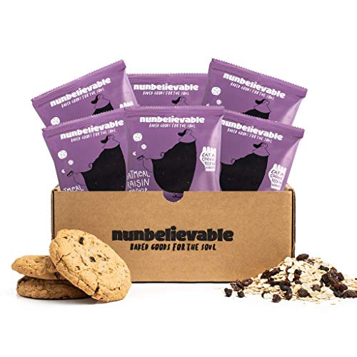 Nunbelievable Oatmeal Raisin Cookies Individually Wrapped - Fres
