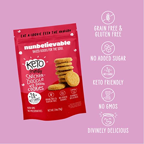 Nunbelievable Snickerdoodle Cookies & Baobab Keto Cookies | Deli...