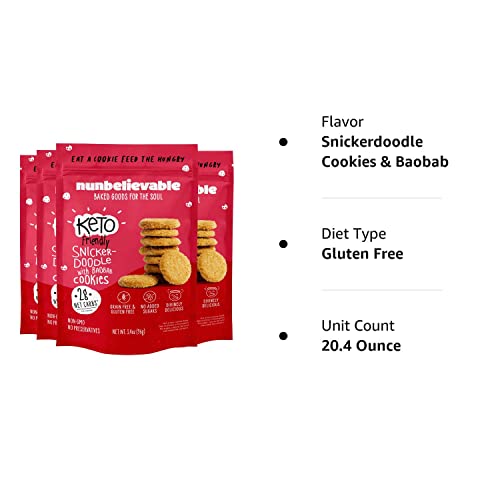 Nunbelievable Snickerdoodle Cookies & Baobab Keto Cookies | Deli...